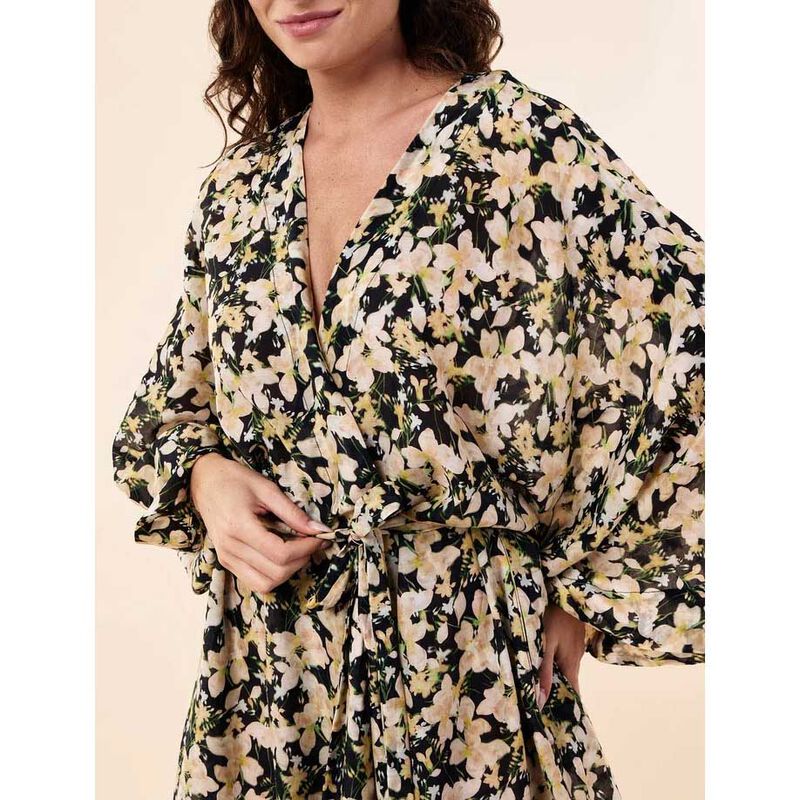 Papinelle Serena Kimono Maxi Robe image number 2